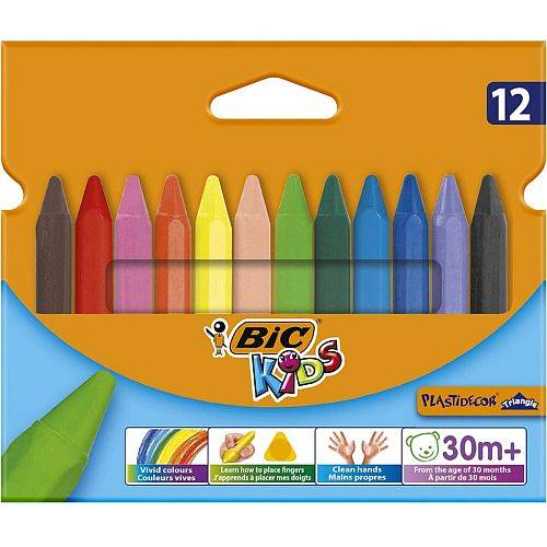 الوان بلاستيكية بيك 12 لون