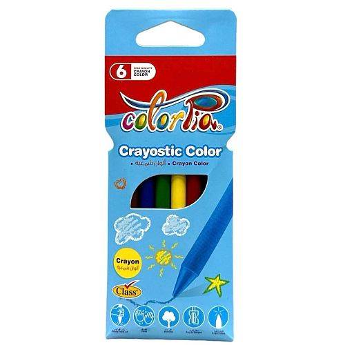 الوان شمعية كولوربيا 6 لون