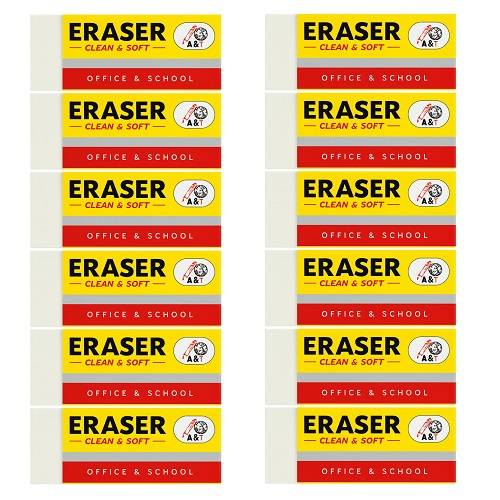 عرض قرطاسية العودة الى المدرسة مساحات 12 حبة حجم صغير