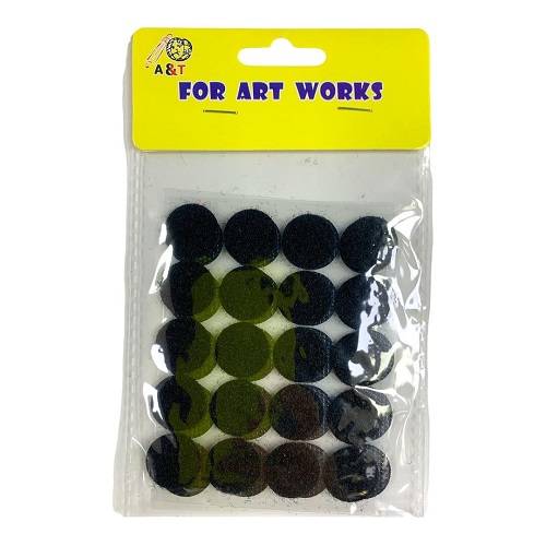 عاشق و معشوق لون اسود دائري صغير اي اند تي