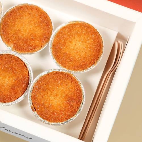 بوكس بسبوسة بالقشطة 4قطع