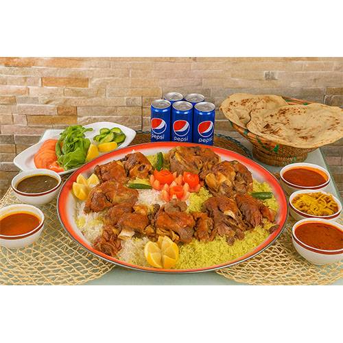 صينية لحم مع عيش