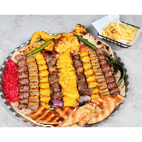 صينية مشاوي مشكلة تكفي 4اشخاص