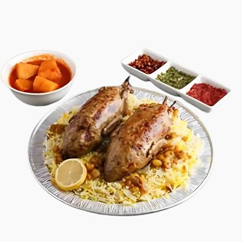 حمام بالفريك البلدي وارز المجبوس 2قطعة