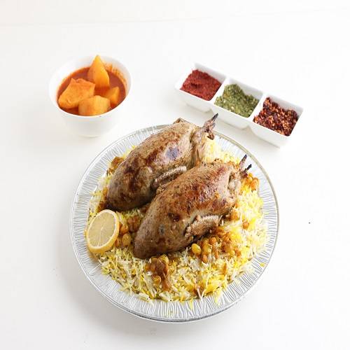 حمام بخلطة الارز المصري وارز المجبوس 2قطعه