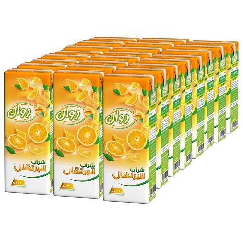 روان شراب البرتقال 250مل 24حبة