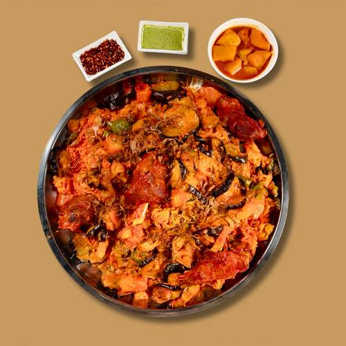 صينية مقلوبة لحم عربي نعيمي