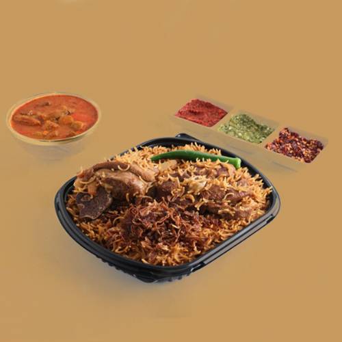 مجبوس لحم عيش بني