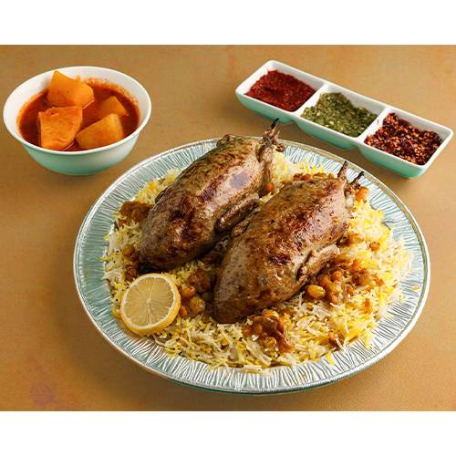 حمام بخلطة الارز المصري وارز المجبوس 2قطعه