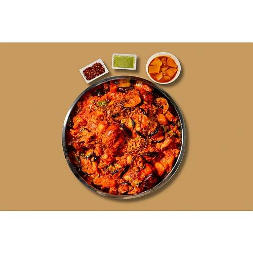 مقلوبة حمراء دجاج