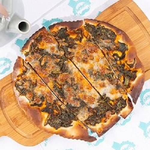 سبانخ جبن مفتوح