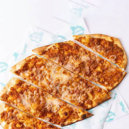 صفيحة لحم جبن