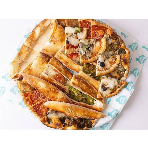 وعاء تقديم فطائر كبير