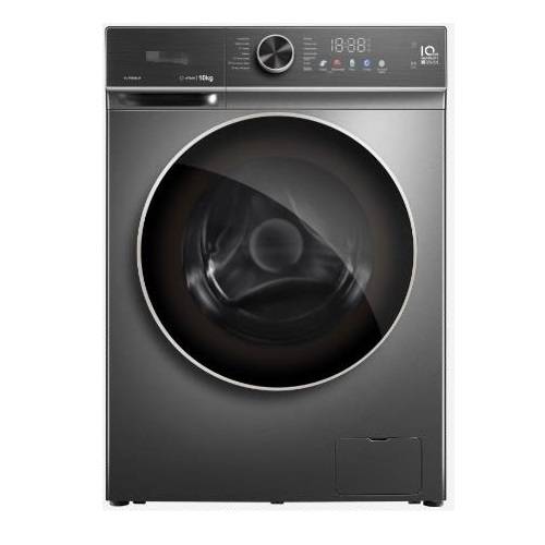 ايليت غسالة ملابس تحميل امامي ‎10كجم ومجفف 7كجم ‎1200دورة في الدقيقة ‎16برنامج رمادي غامق موديل رقم.‎EWD107DG