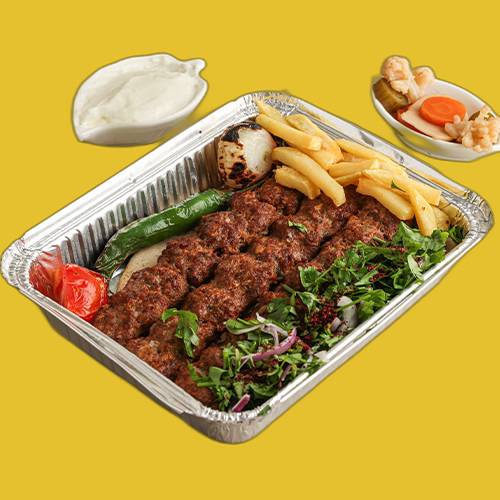 كباب لحم يكفي لشخص واحد