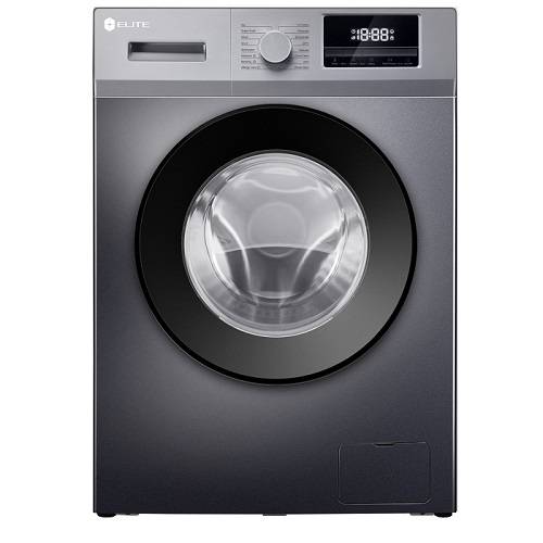 ايليت غسالة ملابس تحميل امامي ‎12كجم ‎1400دورة في الدقيقة ‎16برنامج رمادي غامق موديل رقم.‎EFL12DG14