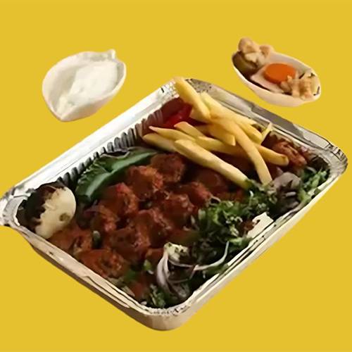 صينية مشويات تكفي لشخص واحد