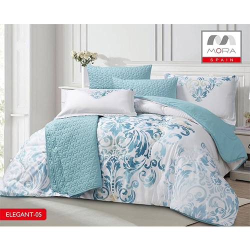 مورا اليجانت رقم.05 لحاف مجوز كينج 240x260سم 7قطع موديل رقم.J-1090