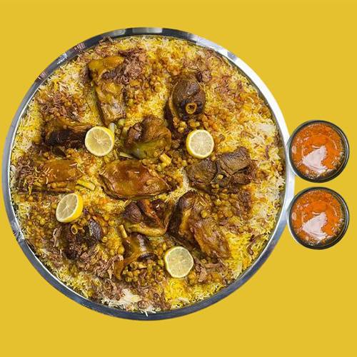 صينية مجبوس لحم عربي