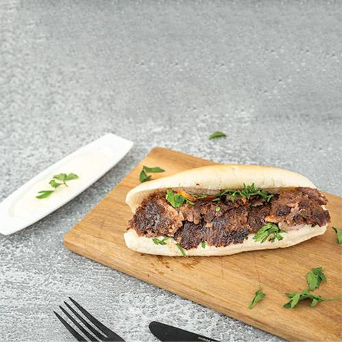 شاورما لحم سمون