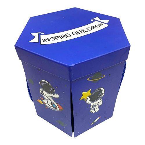 بوكس التلوين السداسي للاطفال 83 قطعة ولادي