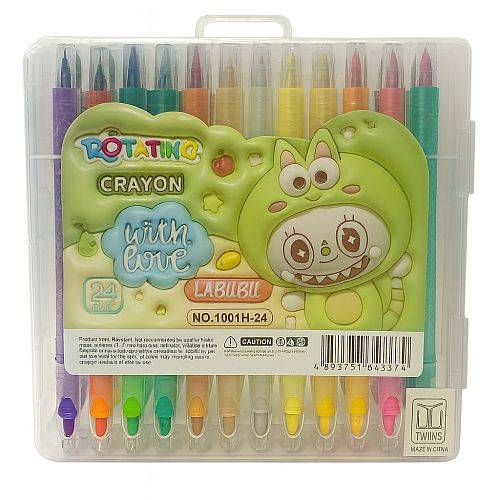 اقلام شمعية تويست 24 لون لابوبو