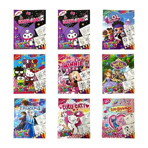 دفاتر تلوين بناتية موديلات متنوعة