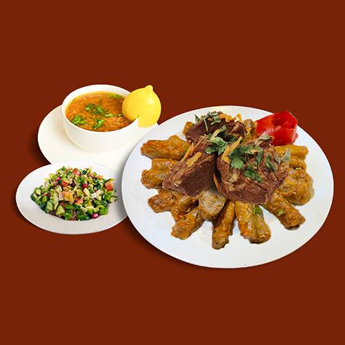 محشي مع لحمة