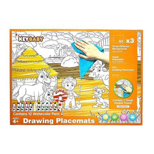 مجموعة تلوين شيني المزرعة