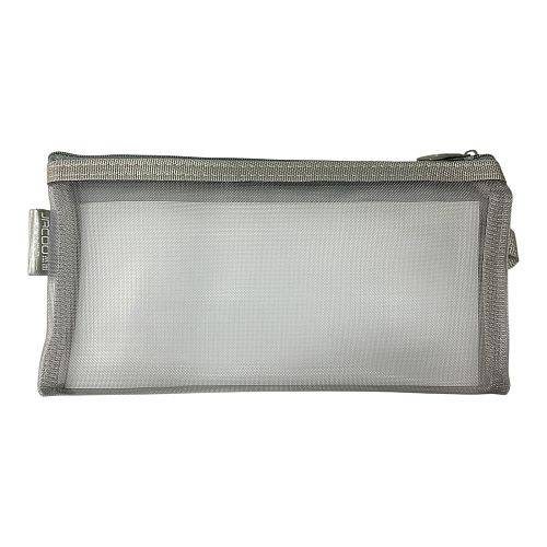 مقلمة سحاب ملف لون رمادي