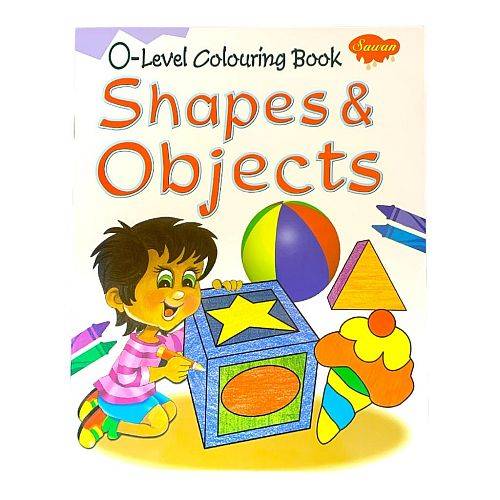 دفتر تلوين للاطفال الاشكال والاشياء