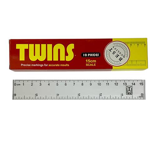 عرض قرطاسية العودة الى المدرسة علبة مساطر 10حبة 15سم 6انش اي اند تي