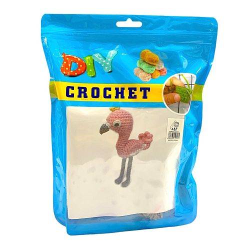 مجموعة كروشيه مع فيديو توضيحي شكل فلامنجو