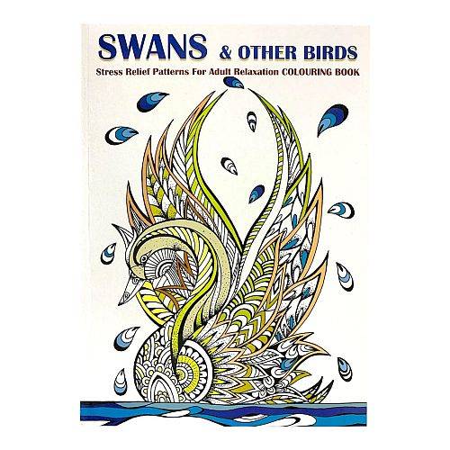 دفتر تلوين البجعة