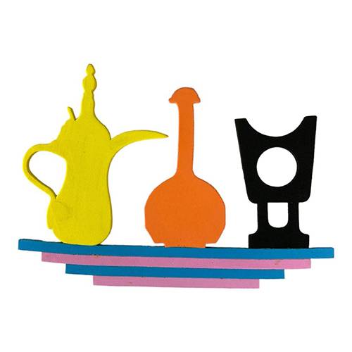 زينة صبوره وايت بورد شكل طاوله قهوه