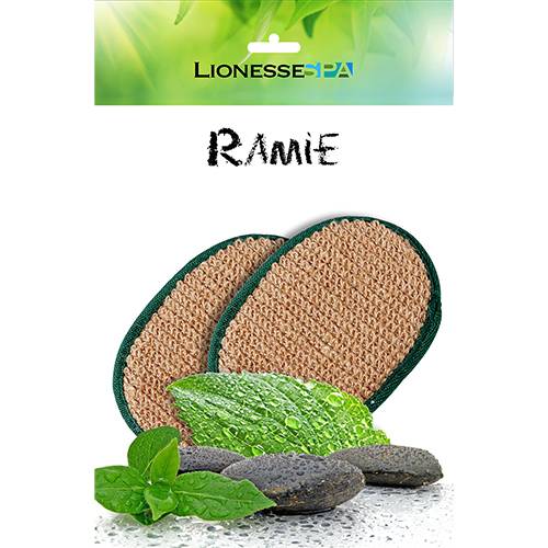 ليونيس قفاز سبا من الياف الرامي 2قطعة R-407