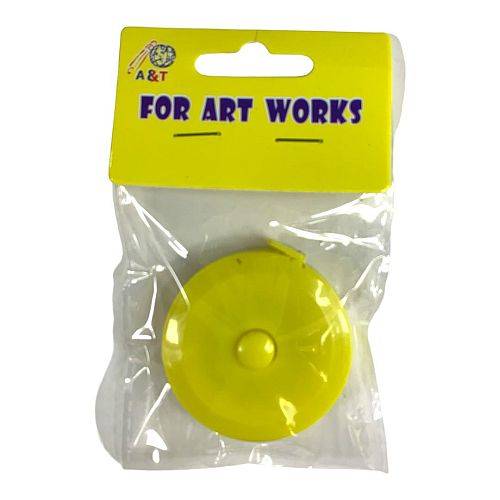 رول متر قياس 50 سم اي اند تي لون اصفر