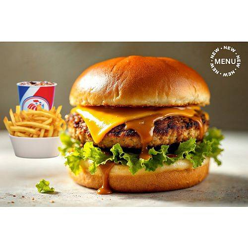 وجبة باربيكيو تشيكن برجر