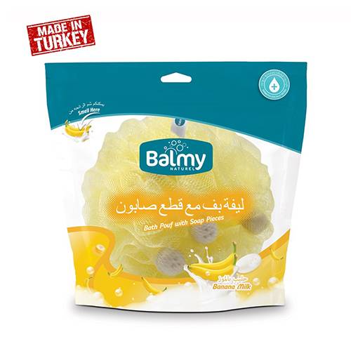 بالمي ليفة بف مع قطع صابون برائحة الموز 5336