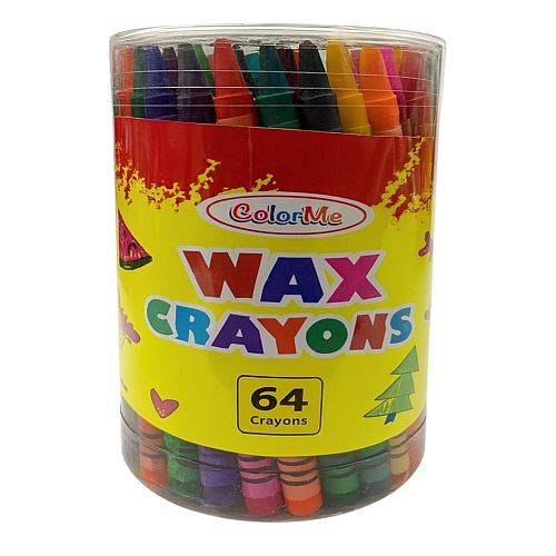 الوان شمعية اي اند تي 64 لون