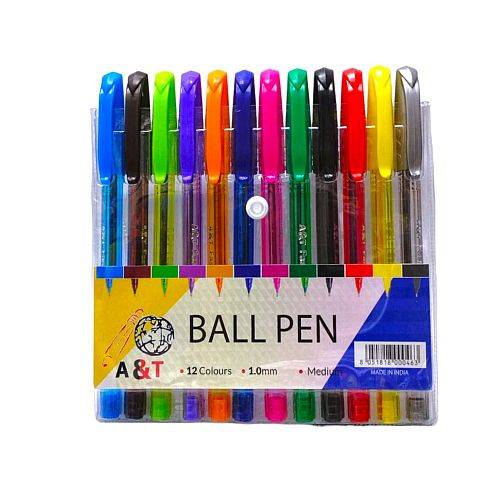 اقلام حبر ملونه 12 لون