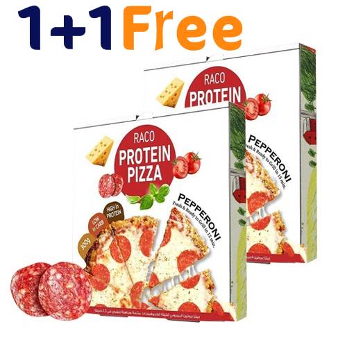 راكو بيتزا بروتين ببروني 300جم 1+1مجانا