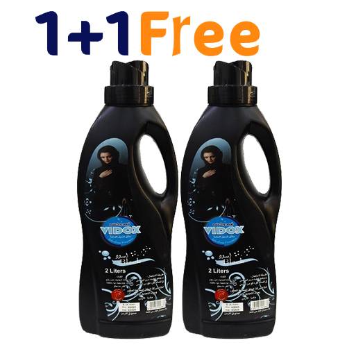 فيدوكس سائل غسيل العباية الاسود 2لتر 1+1مجاناً