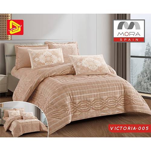 مورا فيكتوريا رقم.005 لحاف شتوي نفر ونص 180x240سم 4قطع موديل رقم.J-1080