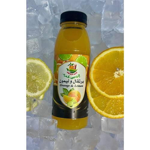 عصير برتقال مع ليمون