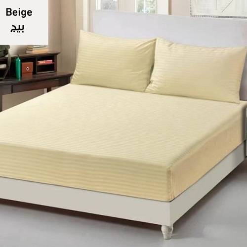 ملاءة سرير مفردة نشطة 120×200سم بيج موديل رقم.P308