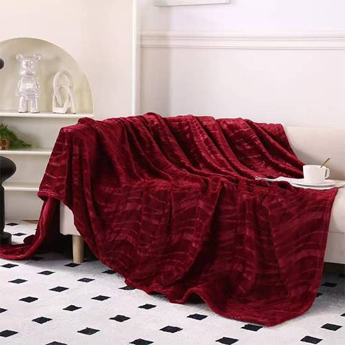 اكتيف بطانية مريحة وفاخرة 200X230سم احمر موديل رقم.K2199