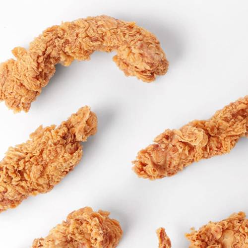 صدور دجاج مقرمشة 3قطع