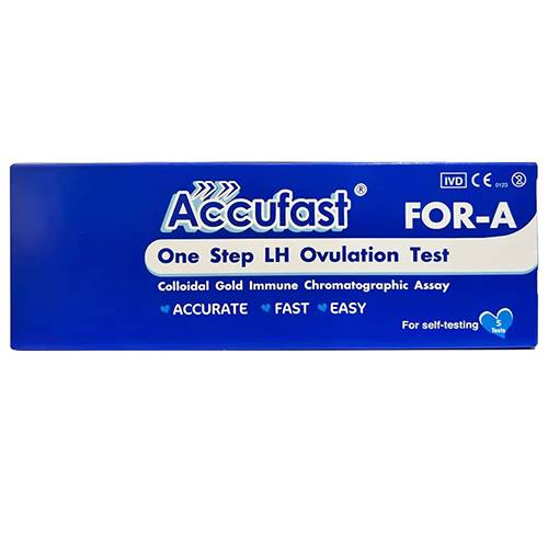 فورا اكيوفاست اختبار التبويض بخطوة واحدة لقياس LH هرمون 5اختبار