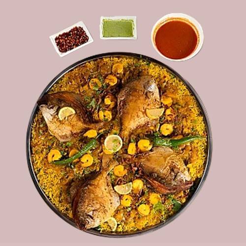 صينية مطبق زبيدي جامبو مع روبيان